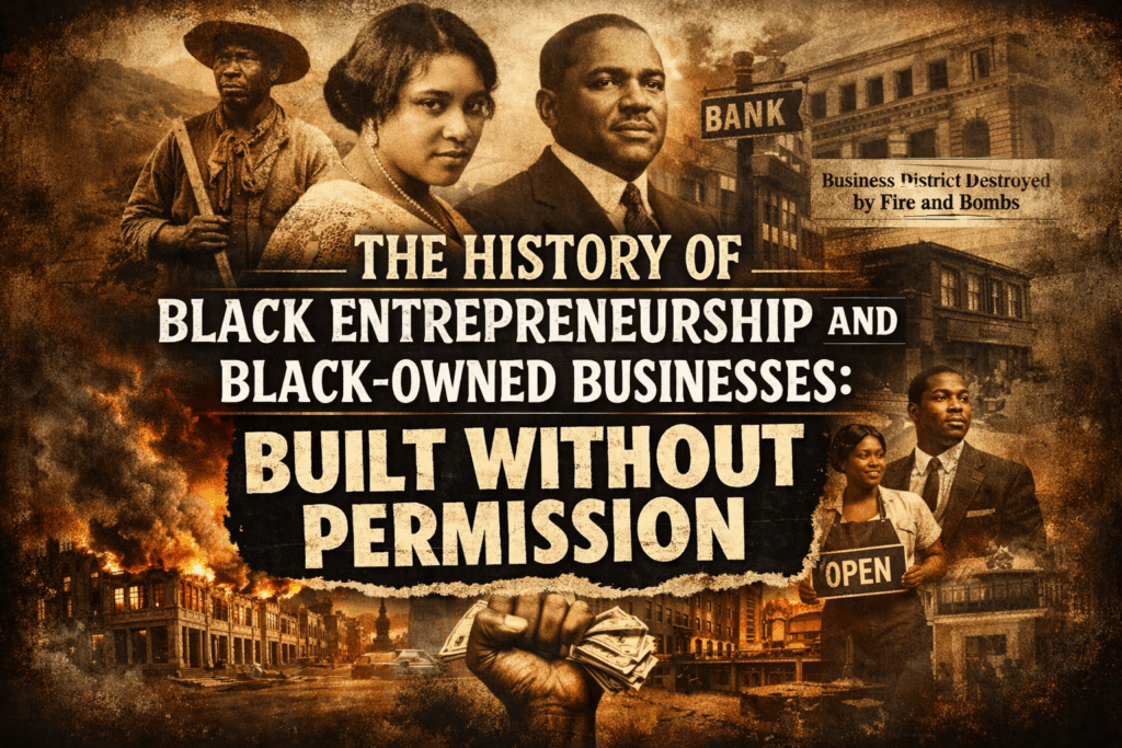 The History of Black Entrepreneurship and Black-Owned Businesses: Built Without Permission